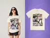 T-shirts masculins 2024 ou gut t-shirt du monde entier en tshirt noir vintage high Quty luxe mensuels pur coton t-shirt t-shirt t-shirt t240506