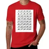 Men's Polos Pregnant Weeks Calendar T-Shirt Sports Fans For A Boy Hippie Clothes Slim Fit T Shirts Men