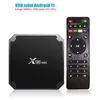 Smart TV Box x96 Mini Android 11 S905W2 Quad Core med WiFi 2.4 GHz 1G+8G/2+16G Media Player EU US UK AU Plug