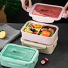 Lunchboxen zakken magnetron oven speciale plastic lunchbox lunchbox lunchbox verwarming