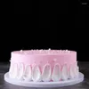 Cake imitation de fleurs décoratives 6/8 / 10 pouces personnalisables crème étoilée Starry Children's Fun Style Simple Resin Glue Plâtre Shooting