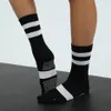 Verdicken warme Männer Frauen hohe lange Socken Sport plüschiger Festraum Yogo Socken Frau Frauen elastische Bodensocke Slipper für Gym LL 272E