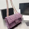 Projektantka mody kobiety wełniane na plażę plażowe portbacze torebka luksusowa torebka na ramię Crossbody Class