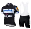 2020 New Quick Step Team Cycling Cycling Jersey Gel Pad Bike Sett Set Mtb Sobycle Ropa Ciclismo Mens Pro Verment Summer Maillot Wear8042237