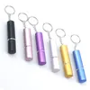 Keychains Accesorios de diseñadores de mujer Clave Mini Perfume Dispenser Pequeño esencia Keychains portátiles con la cadena de tecla de pulverización