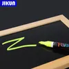 8/12 stcs vloeibare krijt marker pennen uitwistbare multi -gekleurde markeerstiften led schrijfbord glas raam kunst kleurrijke marker pennen 240506