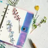 PCS / Box Plants Flower Paper Bookmark Stationery Bookmarks Book Holder Page Markers Bureau de bureau