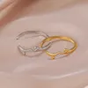 Wedding Rings Skyrim roestvrij staal hart Arabische ring goud kleur verstelbare vingerringen liefde moslim islamitische sieraden bruiloft cadeau voor vrouwen