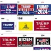 BANNER BANDS ALTERENTE DE 150 CM Trump 2024 Bandeira U Campainha presidencial 3x5 pés para o jardim do jardim 13 estilos Droga por atacado Fest Dhyuz