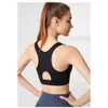 Lu Bra Yoga Allinea Allinea Top Top Ariral Regolazione della cerniera Sports Design ad alta resistenza a un pezzo shock shock sport femminile reggiseno traspirato