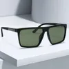 2024 Novo material de moda de designer tac polarizada para homens UV400 Óculos de sol preto Pesca de direção