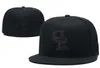 Chapeaux ajustés de baseball masculin classiques Blue Hip Hop Sport Full Fermed Caps Chapeau Stitch Heart A's Green Love Hustle G-3