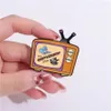 Cartoon TV Brooch ENAMEL AIGNELLE LAPELLES Vêtements pour enfants Badge d'anime pour enfants Fémir les amis ACCESSOIRES AB258