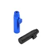 Newest Convenient Bullet Pipes Snuff Snorter Metal Mini Snuff Metal Snuffer Hot Selling Snorting Pipes