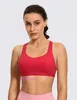 Designer Lul Yoga Outfit Sport Bras Frauen hohe Unterstützung Yoga gegen Hals Sportkrisenkreuz Rückenleichter Aufprall gepolstert BH