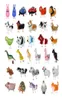 Ballons pour animaux de compagnie Animal Hélium en aluminium Cartoon Film en aluminium Ballons multicolores beaux animaux de forêt Ballon d'anniversaire Weddin9987601