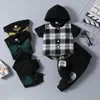 Ensembles de vêtements nés Baby Boy Pant Vêtements d'été à manches courtes à manches courtes