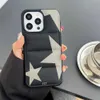 Mobiele telefoon kussens Lucky Fortune Star Seven Puffer Phone Case 3D Shockproof Cover voor iPhone 15 14 12 11 Pro Max plus telefoonhoes Beste cadeau -idee J0509