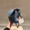 Новая дизайнерская джинсовая сумка Tabby Tote Bag для женщин роскошная сумка для талии Otabby Cross Body Sudbag All Black Fashion Sagc