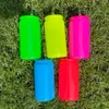 Elegant geformtes Trinken maßgeschneiderte recycelbare Kaffeetasse Neon bunte 16oz Glasbier Dose Gläser für Sublimation und UV -DTF -Wraps, verkauft durch Case