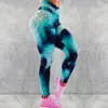 Женские брюки 3D Печать дышащие бодиновые спортивные леггинсы Женщины с высокой талией.