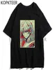 Cool Demon Sesshomaru inuyasha yokai vintage japonais anime noir tshirt harajuku ullzang tshirt drôle t-shirt mâle y22081310594