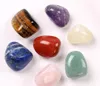Чакра камни заживление кристаллов из 7 падающих чакр, балансирующие кристаллическую терапию медитация Рейки, пальца Palm4133379