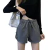 Dames shorts vrouwen sport stijlvolle zomer met trekkoord taille zakken voor strandsport yoga a-line casual