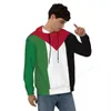 Heren Hoodies Sweatshirts Palestina 3D CLCE Hot Polyester Hoodie met zakken Super zachte heren en dames sweatshirt unisex Casual getrokken hoodie T240508