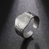Обручальные кольца Skyrim Witch Knot Ring Кольцо из нержавеющей стали Celtics Узел Открытые пальцы