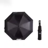 On-Course Paraply Designer Windproof Double Automatic Folding Paraply Kvinnlig Male 10 Bone Car Luxury Large Business Paraplyer Män Rain Women Gift Parasol 973 461