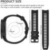 Banda di ricambio compatibile con garmin istint 22mm smartwatch polso a fascia di silicone morbido per Garmin Instinct 2/Instinct eSports/Solar/Tide/Tactical