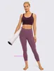 Designer Lul Yoga Outfit Sport Bras Frauen hohe Unterstützung Yoga Butterluxe Frauen U -förmige Rücken Sport BH - Niedrige runde Nackenpackung Impact Übung