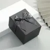 Scatole di gioielli Bowknot Ribbon Boize per gioielleria per box di carta addensato di carta per bracciale Box rettangolare gioielli di imballaggio di imballaggio all'ingrosso all'ingrosso