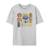 T-shirts pour femmes T-shirts graphiques de beurre rétro des femmes 90