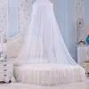 3Colors Summer Elgant Hung Dome Mosquito Net для двуспальной полиэфирной сетки