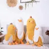 50 cm gepelde banaan pluche speelgoed schattige angst laat een vriend een duckwier kussenpop sturen kinderen kerst verjaardag cadeautjes 240507