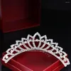 Clipes de cabelo para meninas ornamentos chiques Combinando tiara coroa na cabeça de jóias de casamento acessórios de estilo de moda de moda