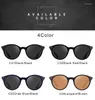 Occhiali da sole marca moda occhiali unisex da sole specchio di rivestimento polarizzato che guida gli occhiali maschili per uomini/donne UV400