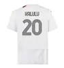 23 24 Milans Ibrahimovic Giroud Soccer maglie 2023 Pulisic Theo Tonali Reijnders Shirt Romagnoli Rafa Leao S.castillejo Reijnders