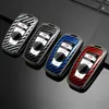 Car Key Zinc Alloy Carbon Fiber Car Key Case Fob For BMW F20 F30 G20 f31 F34 F10 G30 F11 X3 F25 X4 I3 M3 M4 1 3 5 Series Accessories T240509