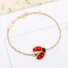 Vendita calda Nuova Plum Gold Rosa Pugna Bracciale Bracciale Ladies Ladies Sweet Temperament Brand Jewelry Party Gift