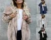 Nouvelle fausse fourrure en peluche en peloton ours-manteau femme Fashion Hiver Hooded Coat Joker Comft