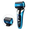 Razors Blades Kemei 8150 Wet Dry Charge à 3 vitesses Electric Haver Mens Facial 4-Blade System Q240508