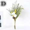 Decorative Flowers Natural Dried Gypsophila Bouquet Flower Arrangement Floral Wedding Home Decoration