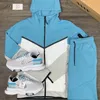 Sweat à capuche technique Trackie Tech Fleece Hoodie Zip Up Hoodie Pant Tracksuit Women Sports Pants Jogger Pantal