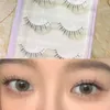 Faux cils nouveaux cils naturels transparents secs secs secs nus maquillage doux aiguissant beauté d240508