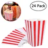 Tirez les conteneurs Boîte de boîtes en papier Party Le porte-cartons Stripe Boxs Movie Figet White Night Holders Machine Container