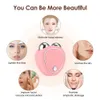 Home Beauty Instrument EMS facial lift massager micro current drum skin tightening regeneration beauty charging wrinkle resistance Q240508