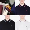 Men T-shirt Polo Designer Shirts de haute qualité Spring Luxury High Street Small Horse broderie Crocodile Printing Clothing Mens Brand Polo Taille S-3XL